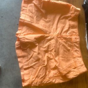 Orange shorts